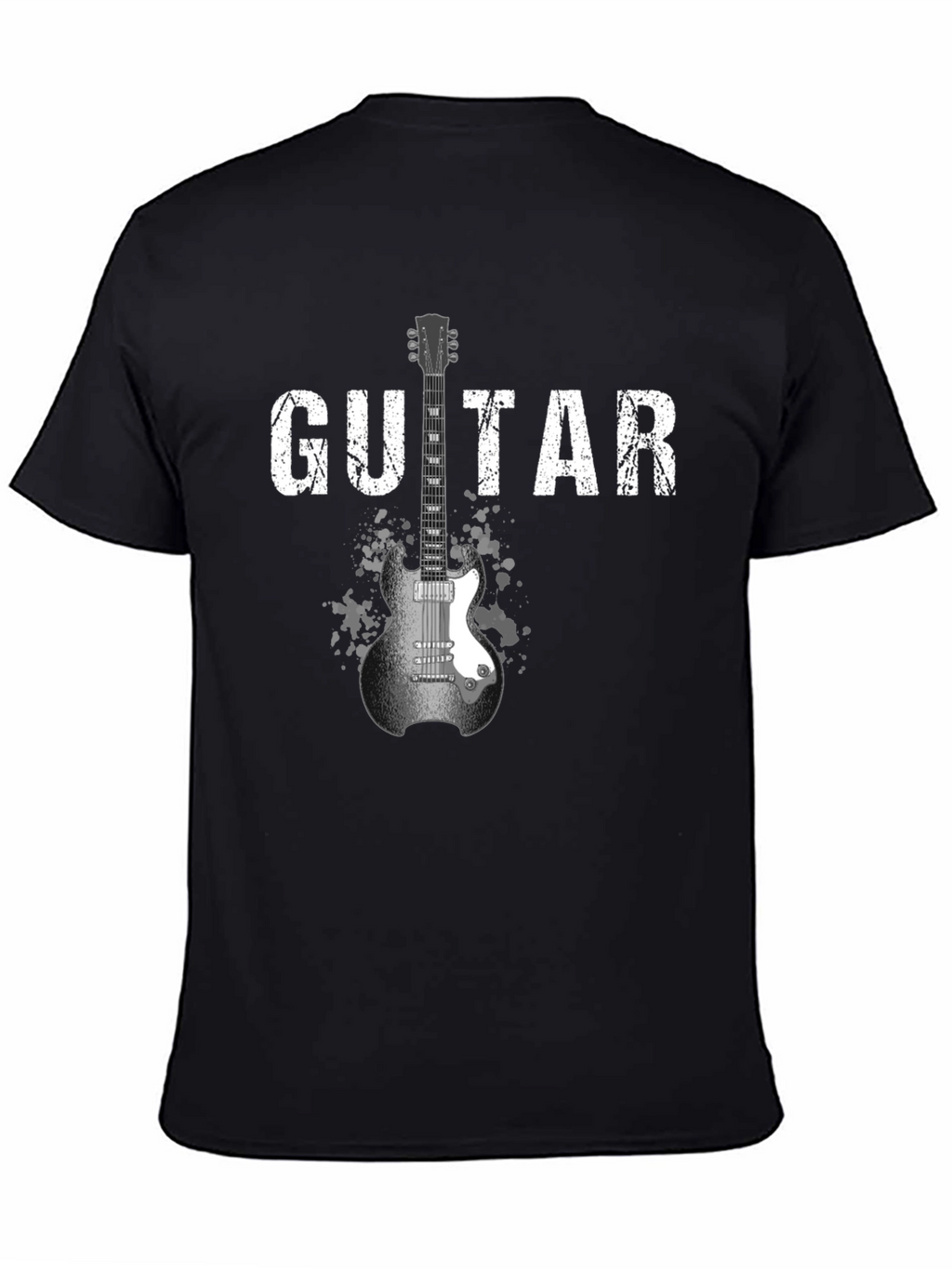 Guitar Graphic Tee - Rock Music T-Shirt