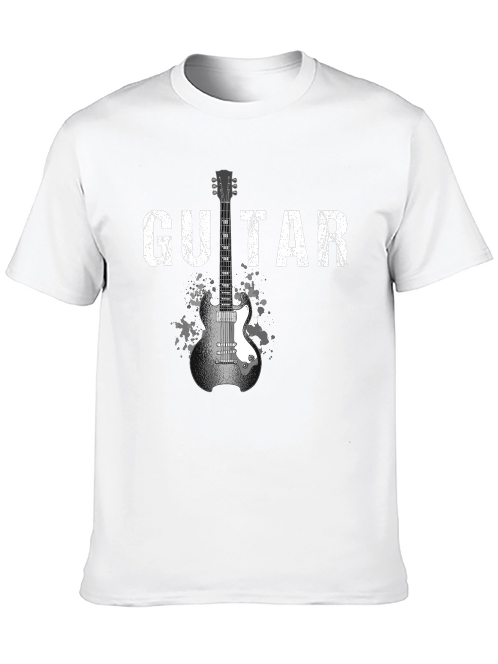 Guitar Graphic Tee - Rock Music T-Shirt