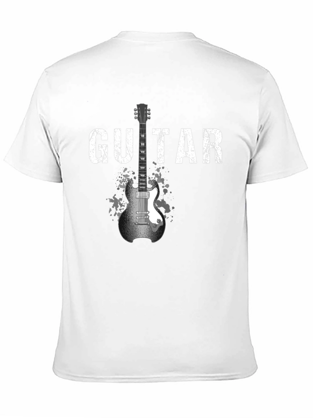 Guitar Graphic Tee - Rock Music T-Shirt