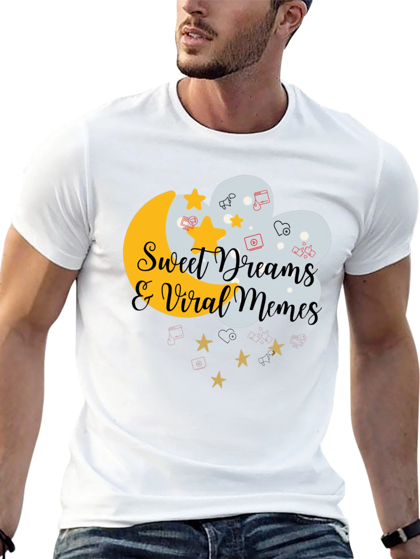 Sweet Dreams & Viral Memes Graphic Tee
