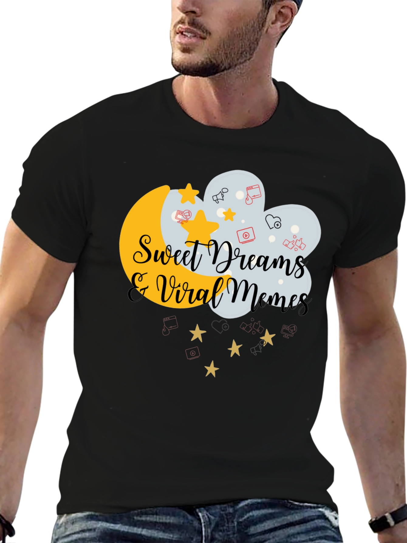 Sweet Dreams & Viral Memes Graphic Tee