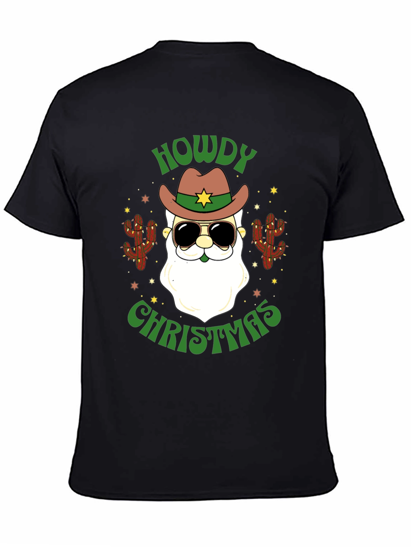 Howdy Christmas Santa T-Shirt