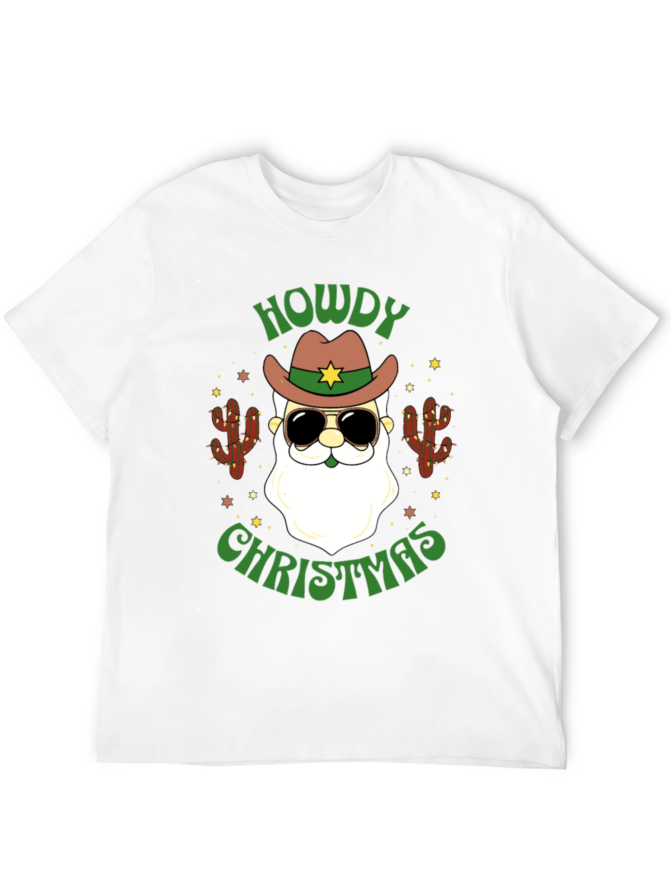 Howdy Christmas Santa T-Shirt