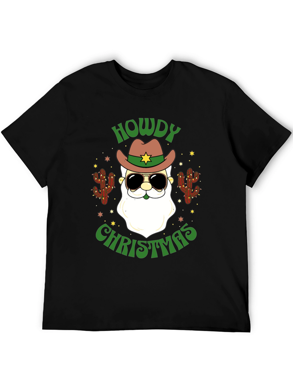Howdy Christmas Santa T-Shirt