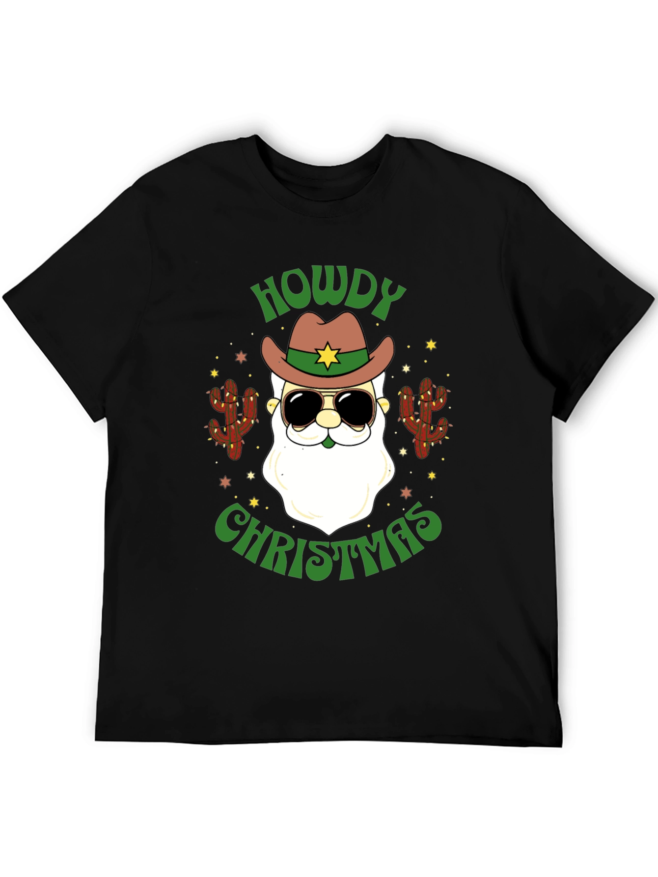 Howdy Christmas Santa T-Shirt