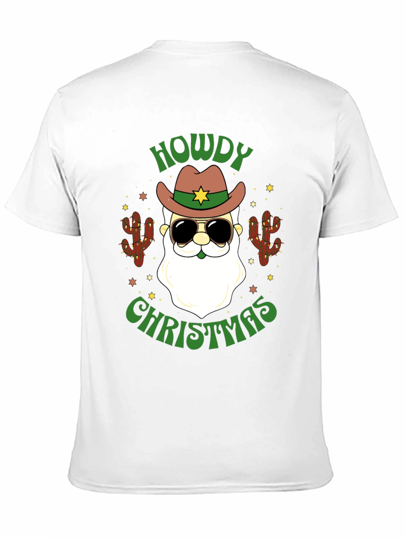 Howdy Christmas Santa T-Shirt