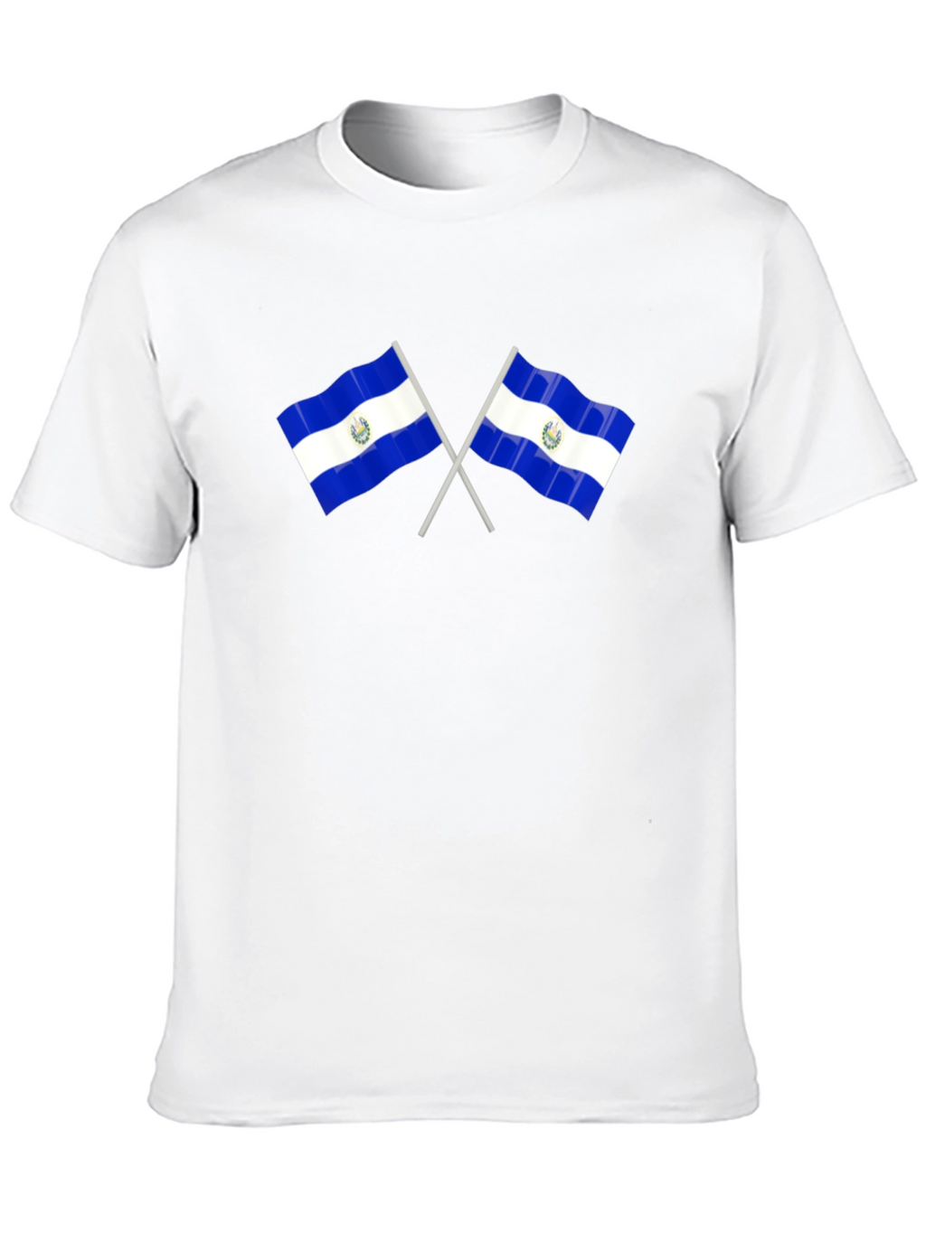 El Salvador Flags Graphic Tee
