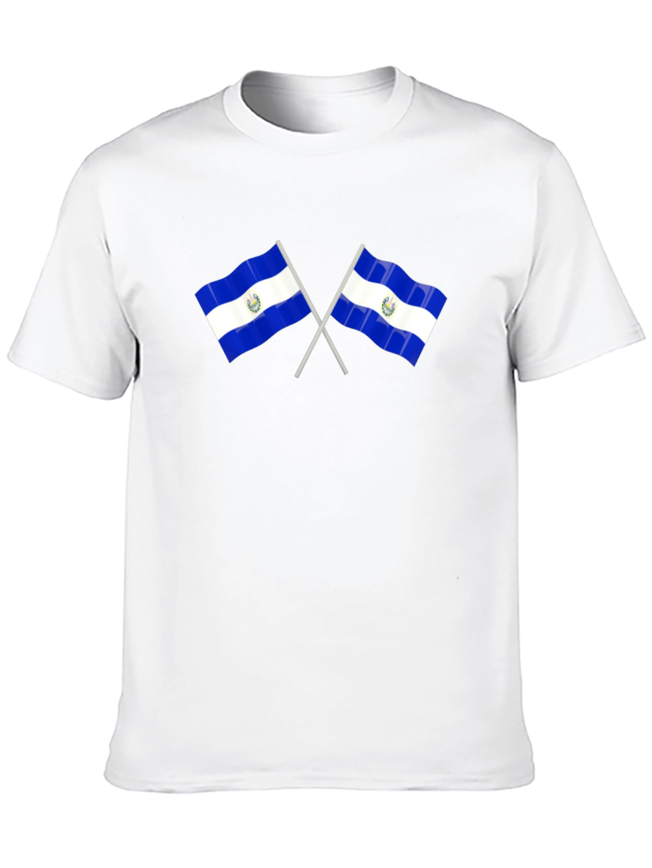El Salvador Flags Graphic Tee