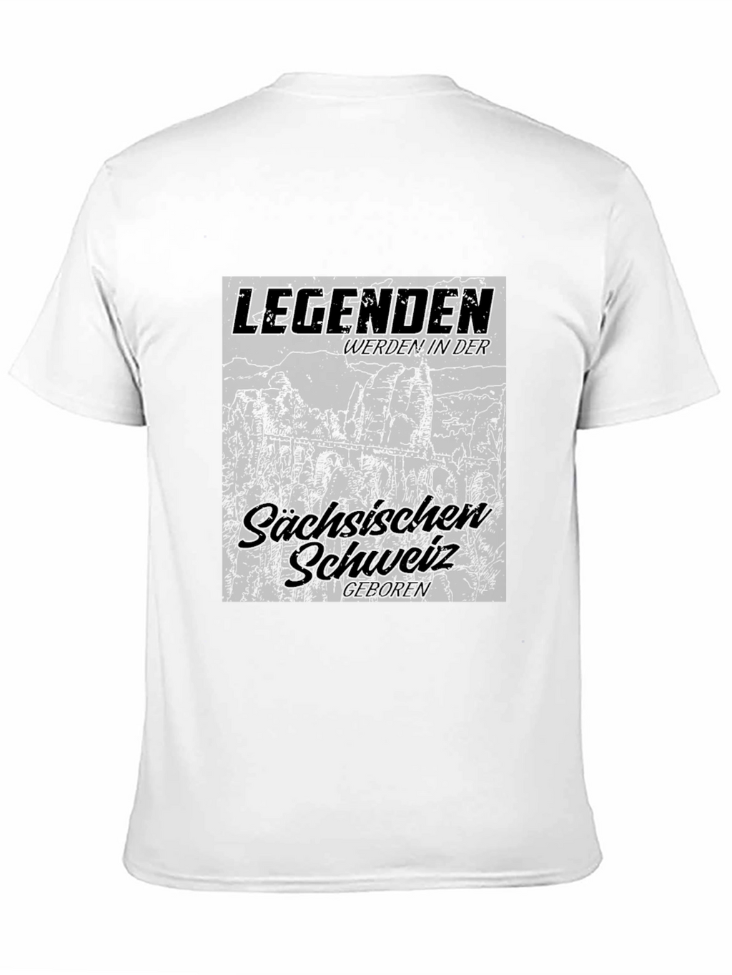 Legends of Saxon Switzerland T-Shirt - Black