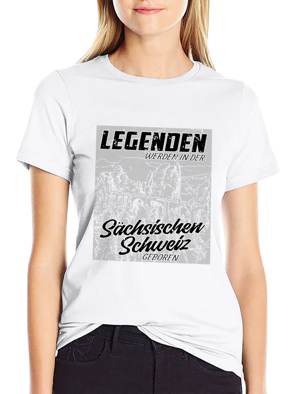 Legends of Saxon Switzerland T-Shirt - Black
