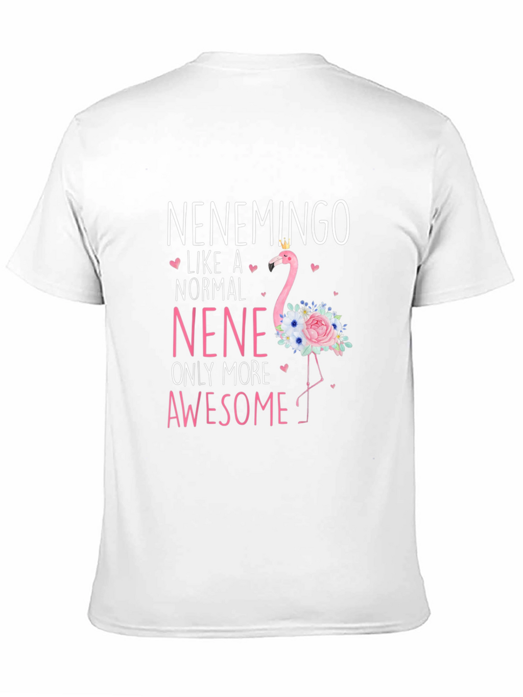 Nenemingo Graphic T-Shirt - Flamingo Nene Tee