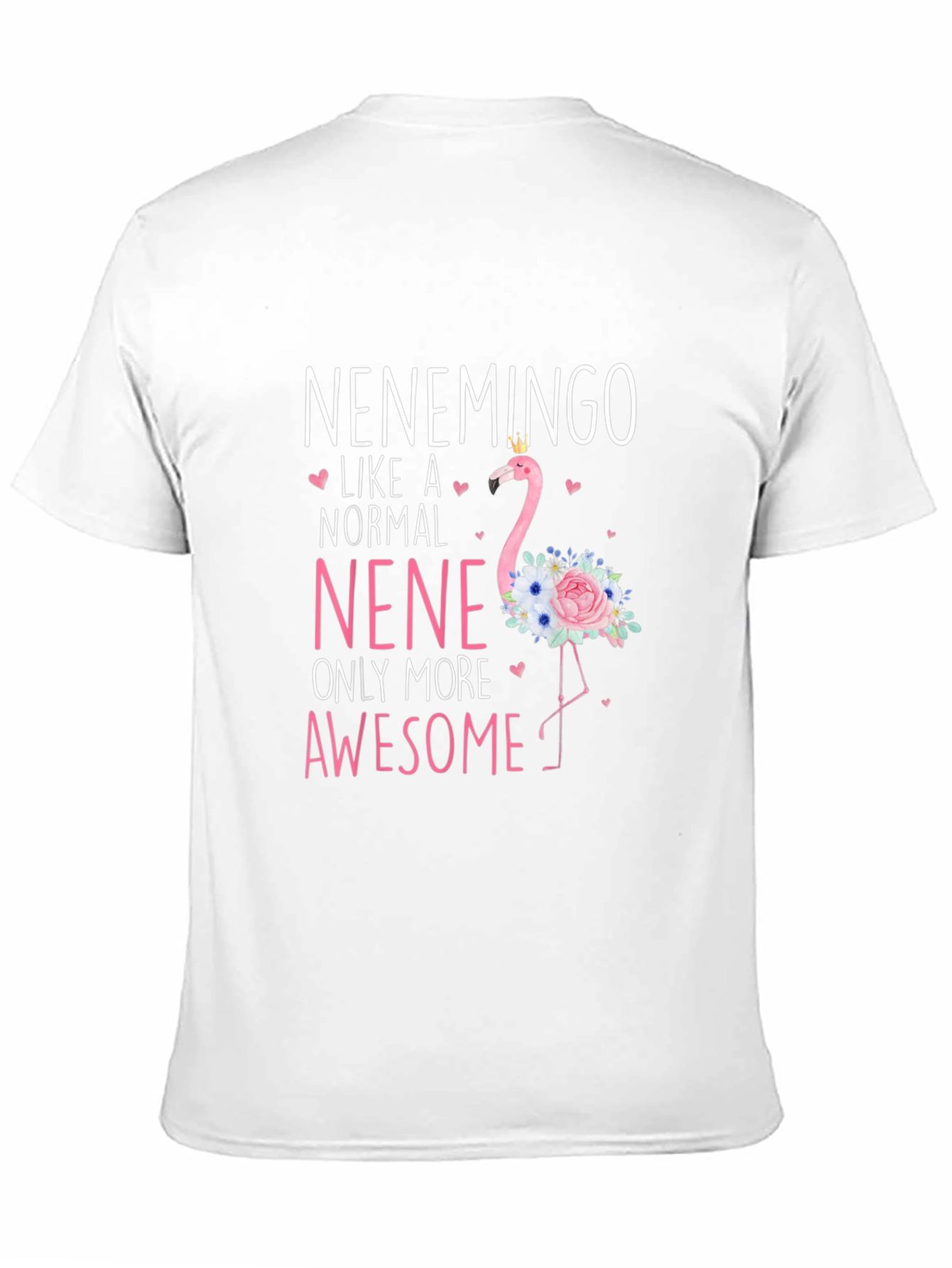 Nenemingo Graphic T-Shirt - Flamingo Nene Tee