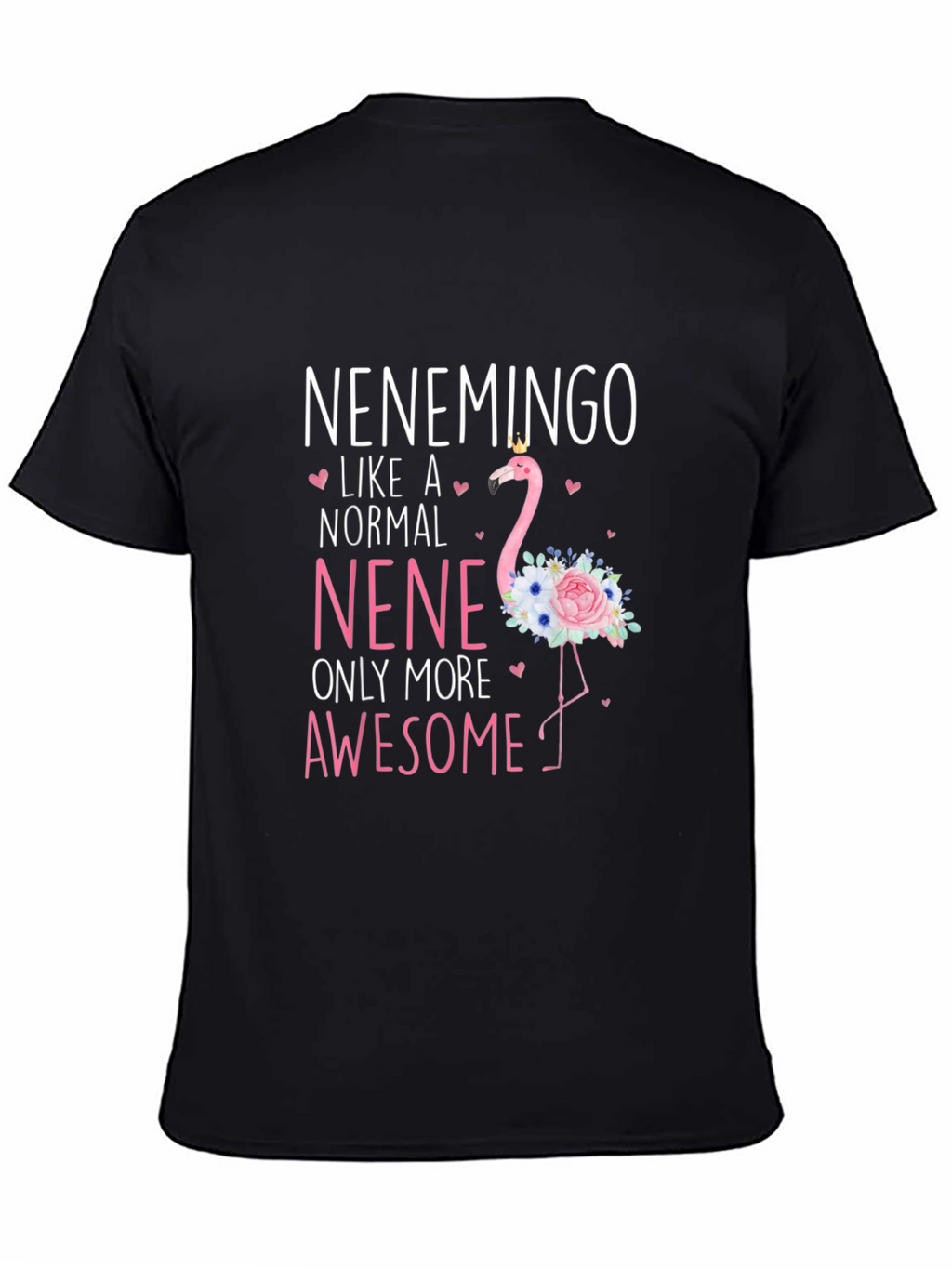 Nenemingo Graphic T-Shirt - Flamingo Nene Tee