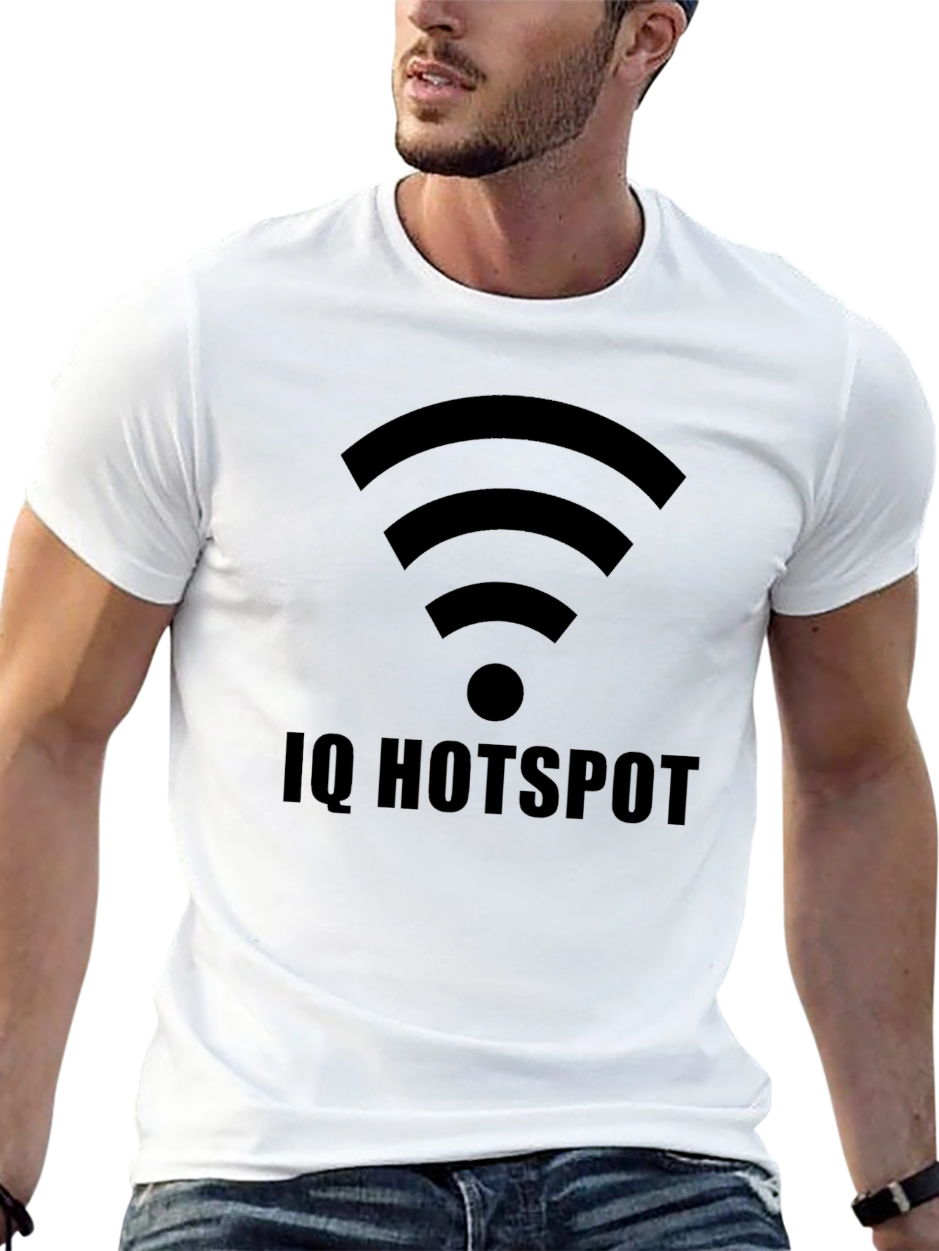 IQ Hotspot Black T-Shirt