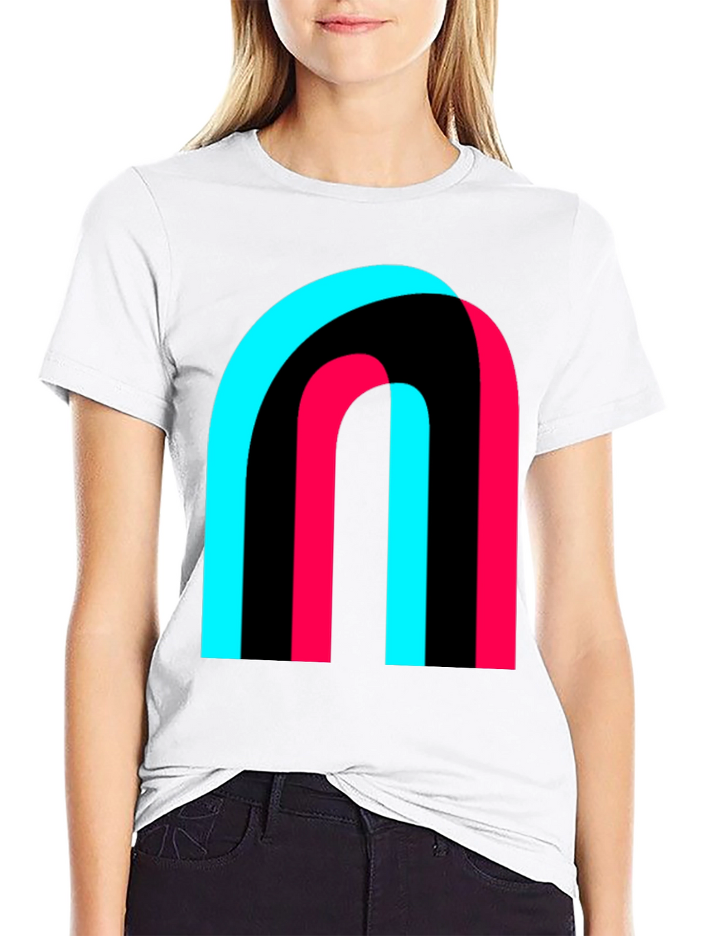 Trendy Abstract Graphic Tee - Modern Comfort