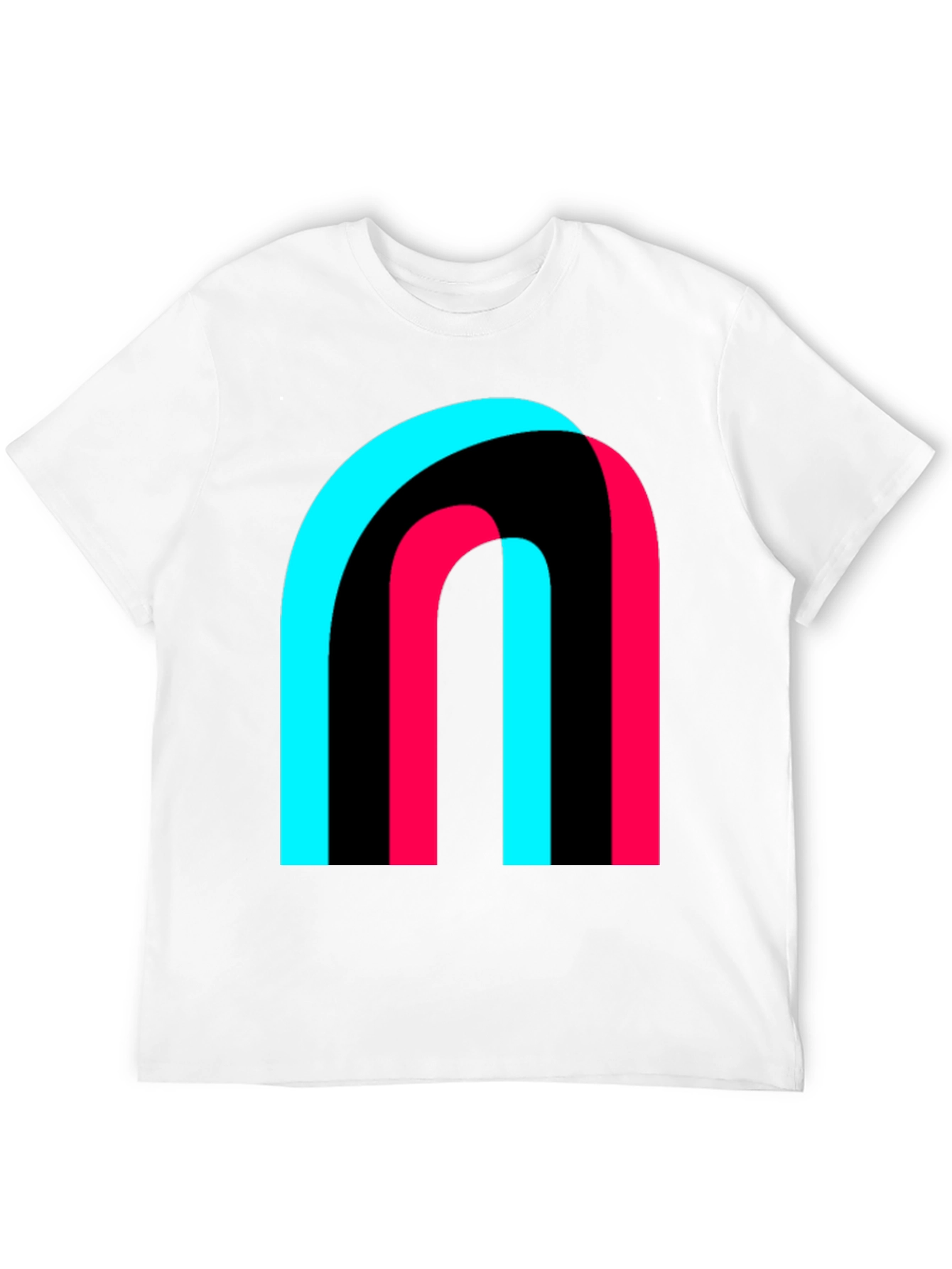 Trendy Abstract Graphic Tee - Modern Comfort