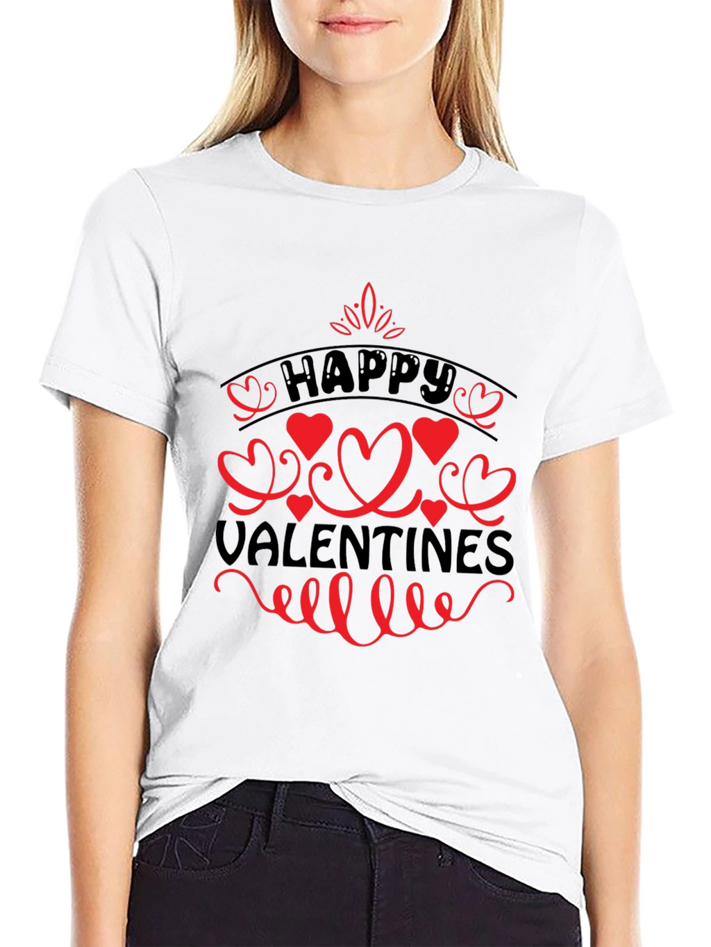 Happy Valentines Day Graphic Tee