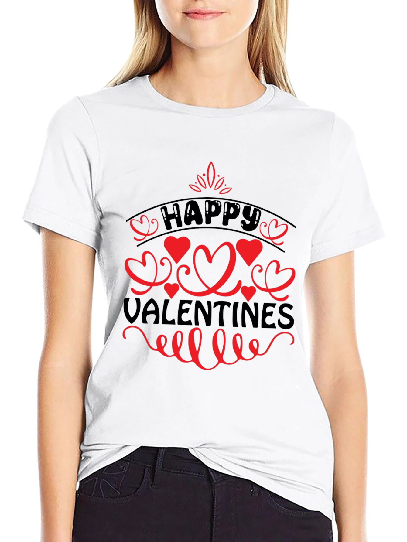 Happy Valentines Day Graphic Tee