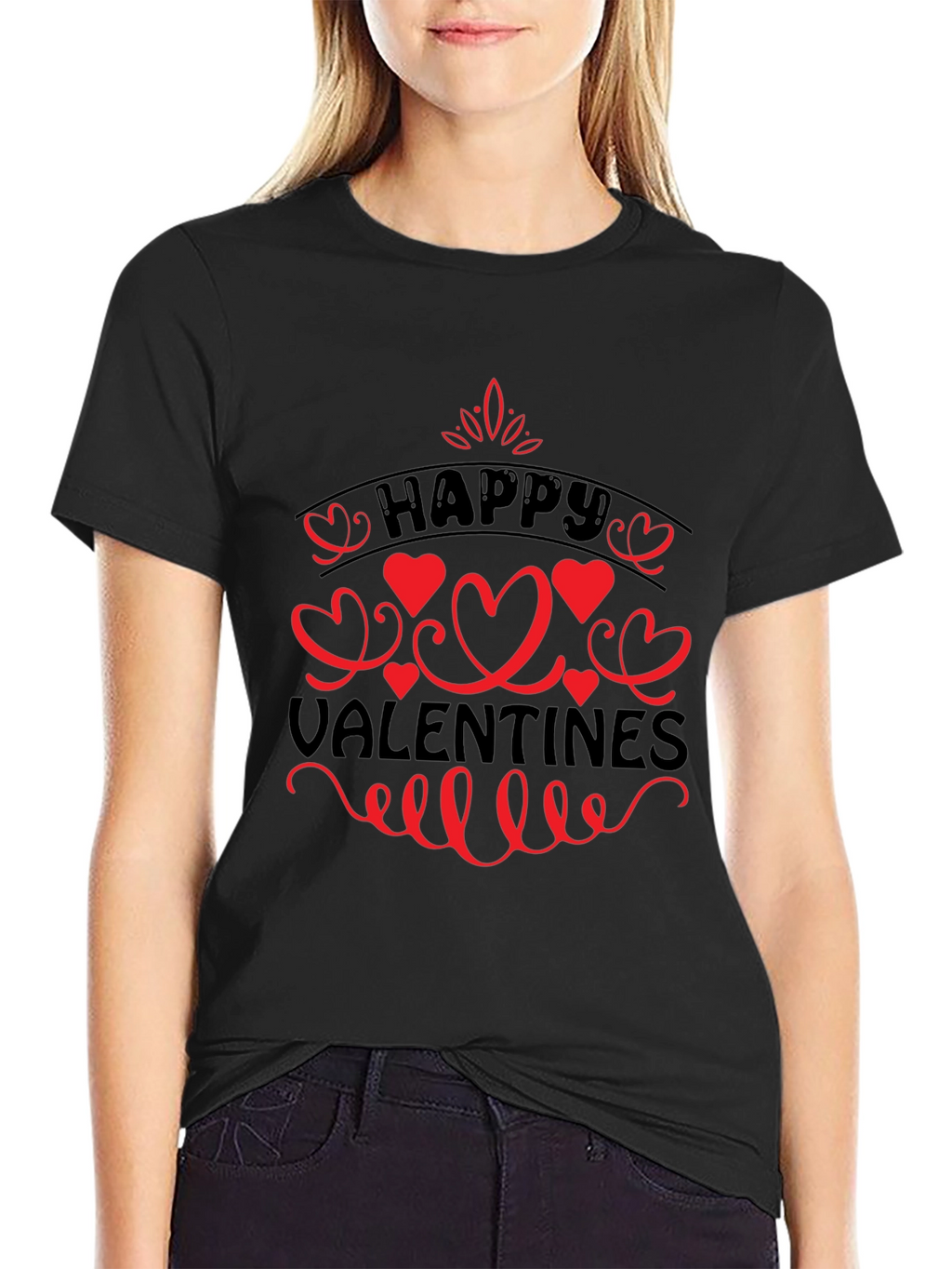 Happy Valentines Day Graphic Tee