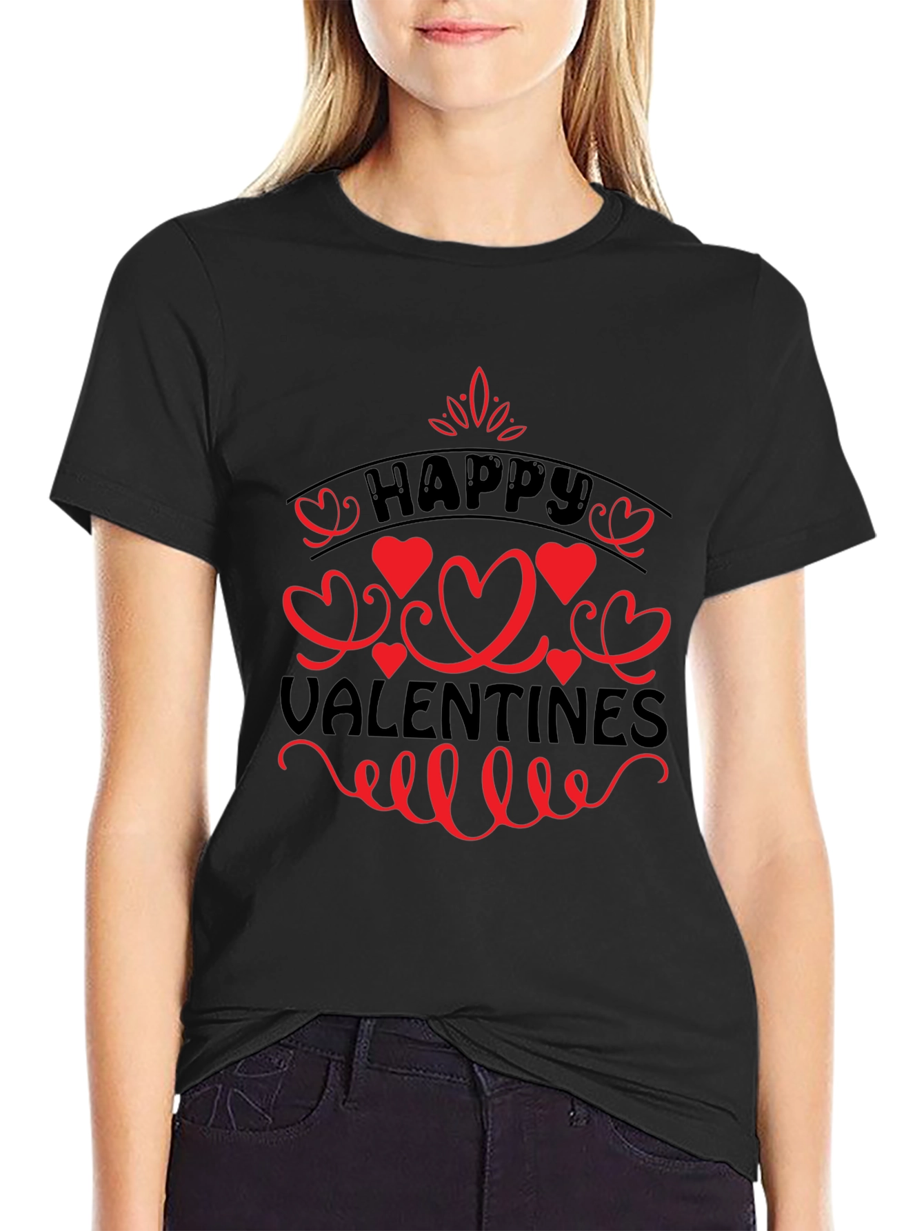 Happy Valentines Day Graphic Tee