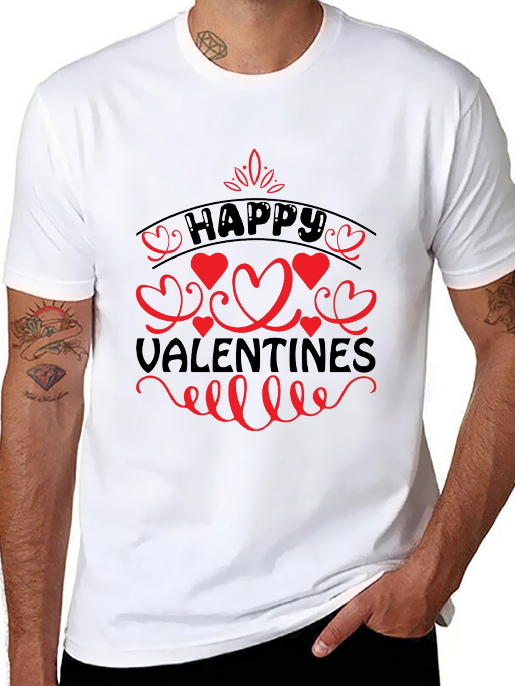 Happy Valentines Day Graphic Tee