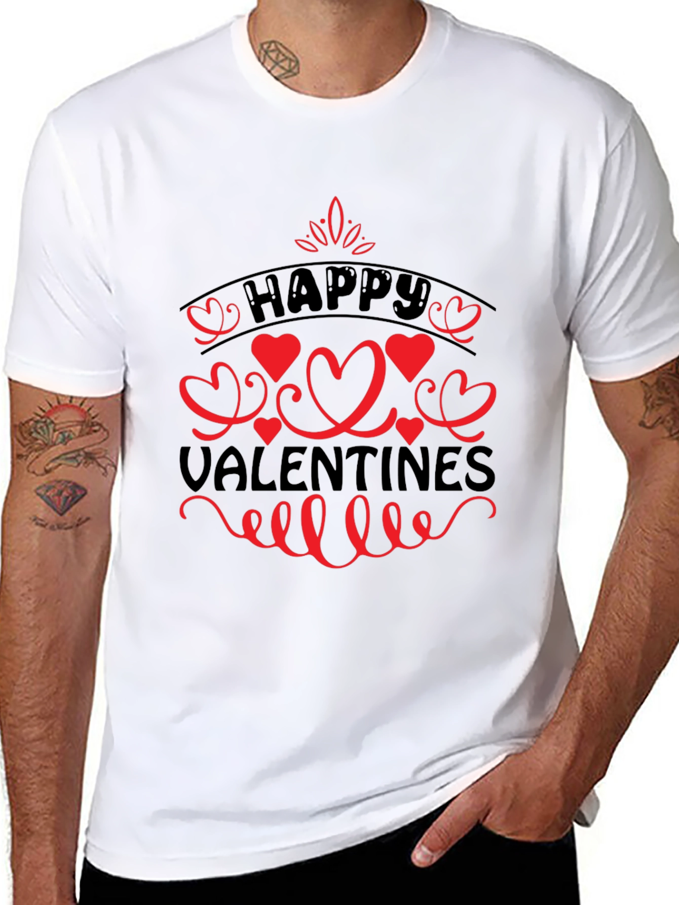 Happy Valentines Day Graphic Tee