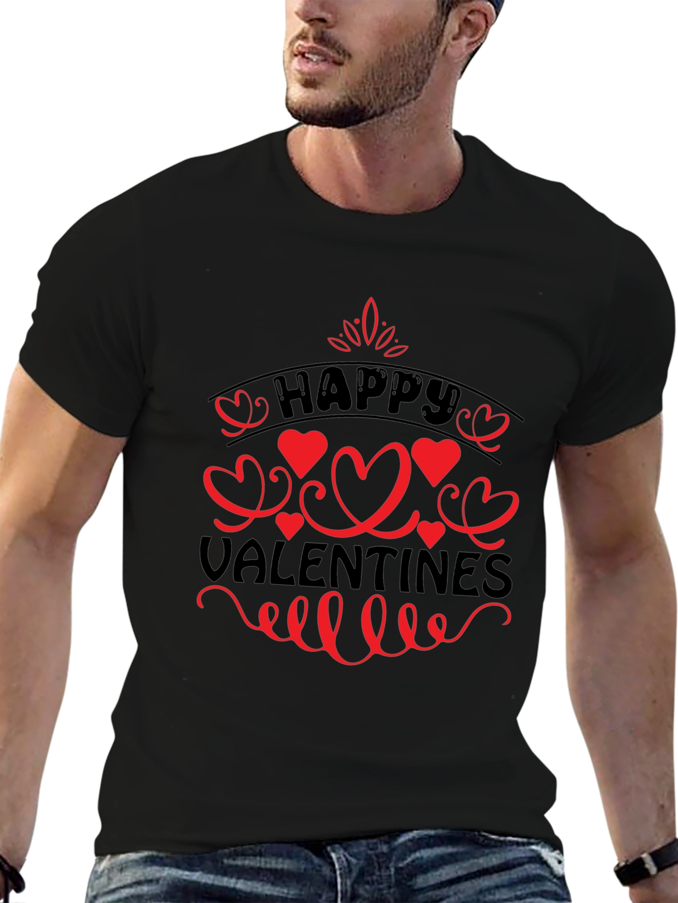 Happy Valentines Day Graphic Tee