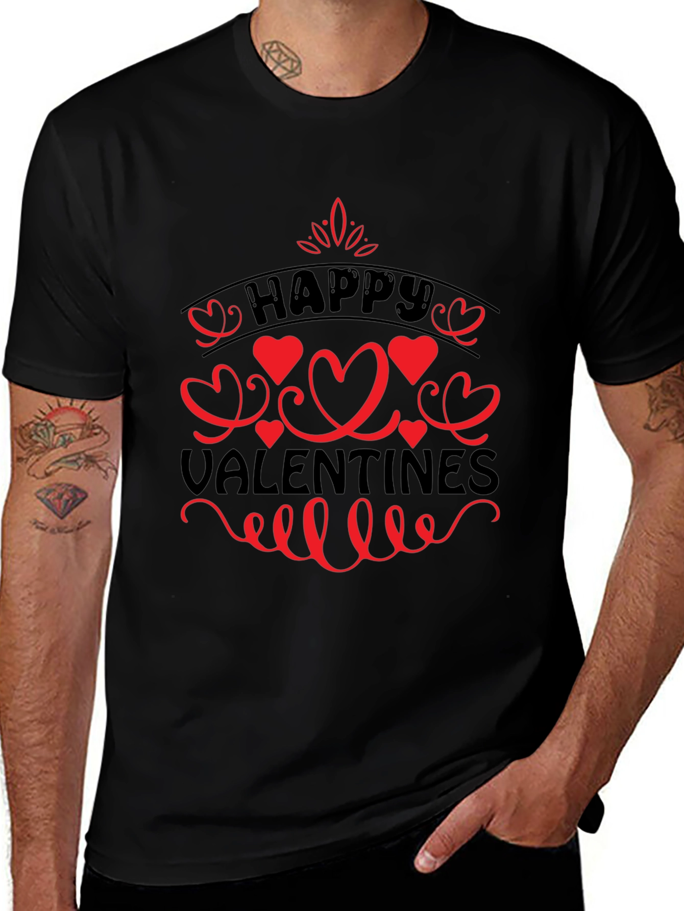 Happy Valentines Day Graphic Tee