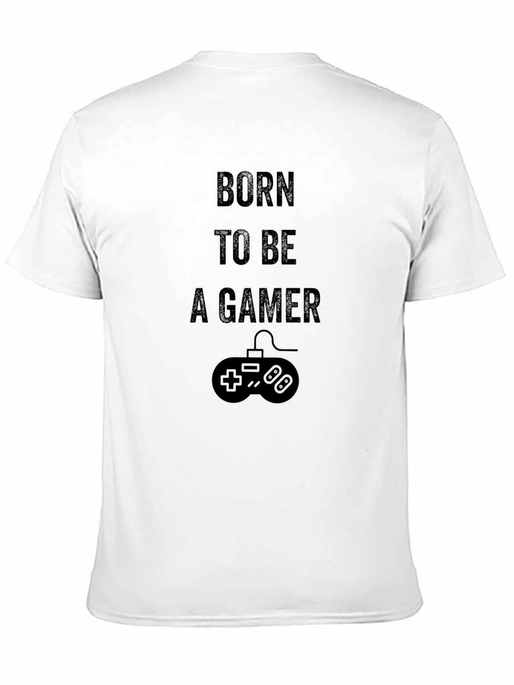 Born to Be a Gamer Black T-Shirt