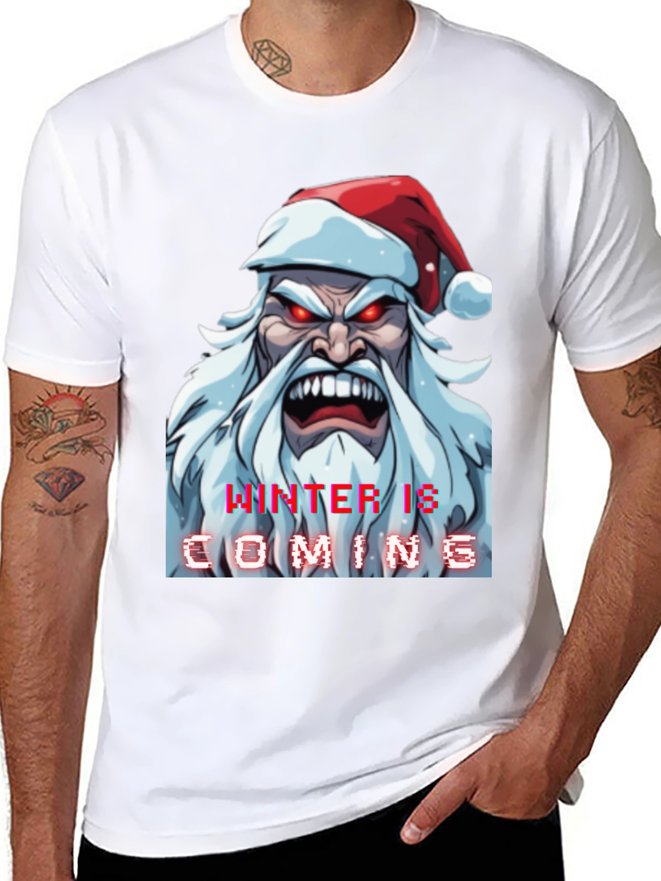 Winter is Coming Santa Graphic Tee
