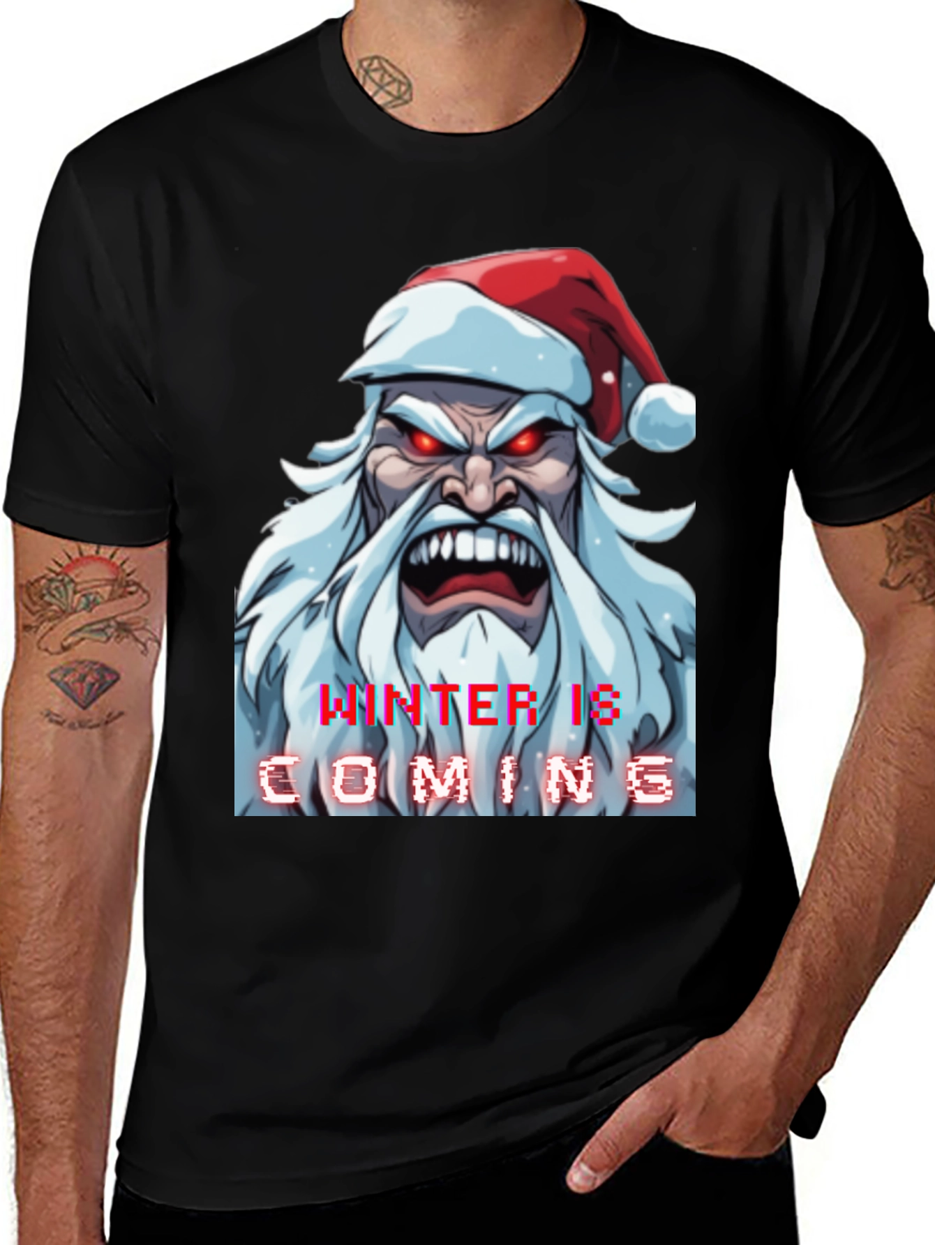 Winter is Coming Santa Graphic Tee