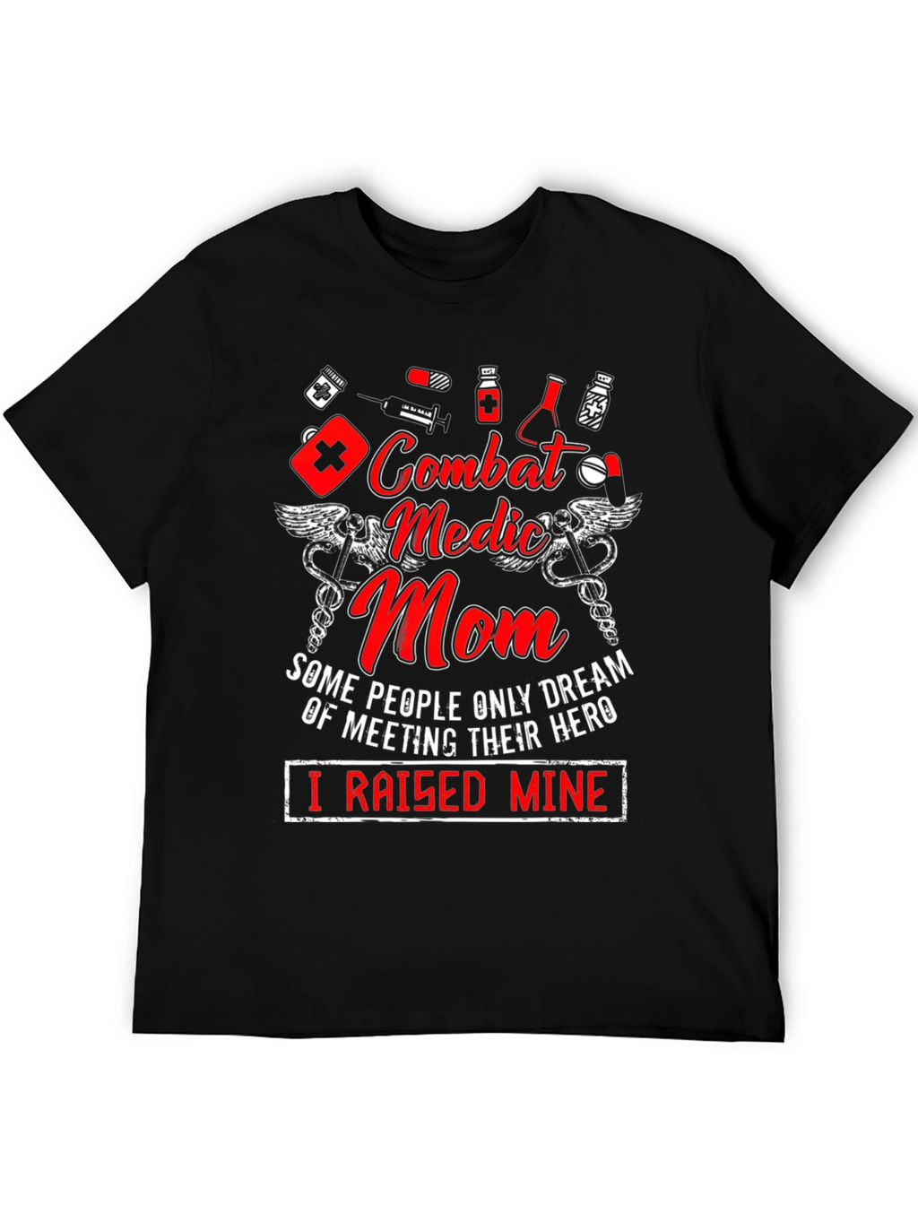Combat Medic Mom Graphic Tee