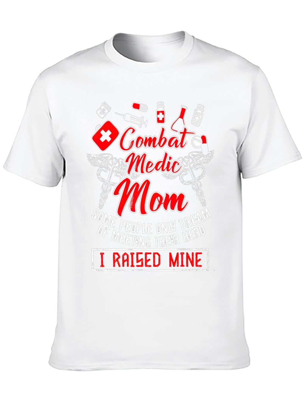 Combat Medic Mom Graphic Tee