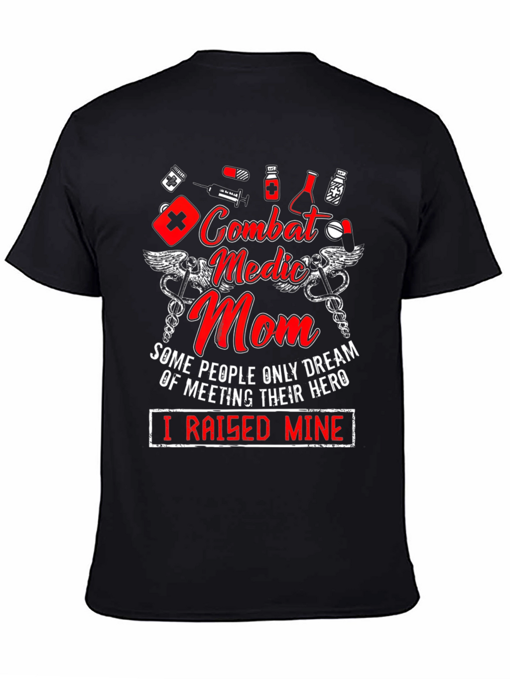 Combat Medic Mom Graphic Tee