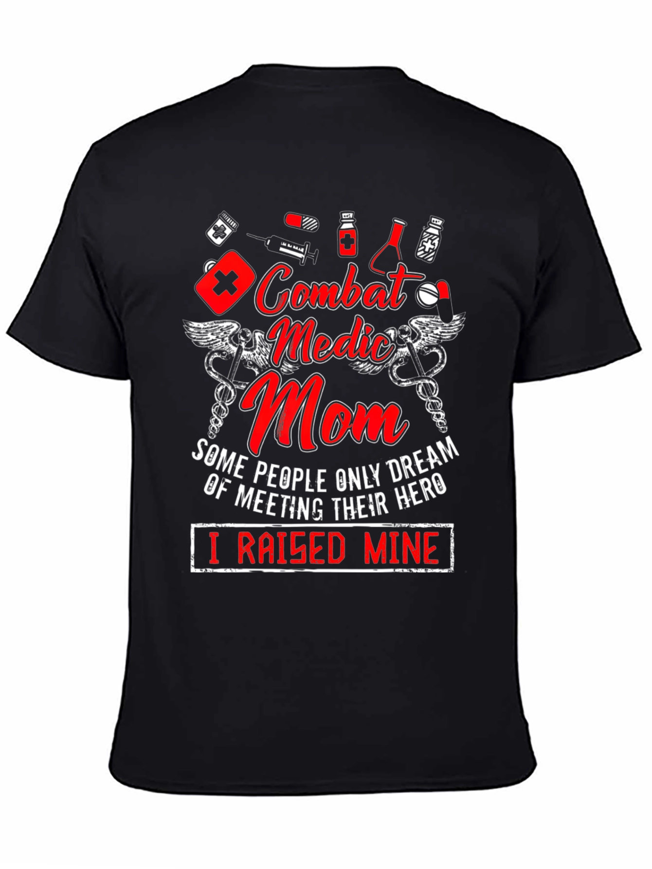 Combat Medic Mom Graphic Tee