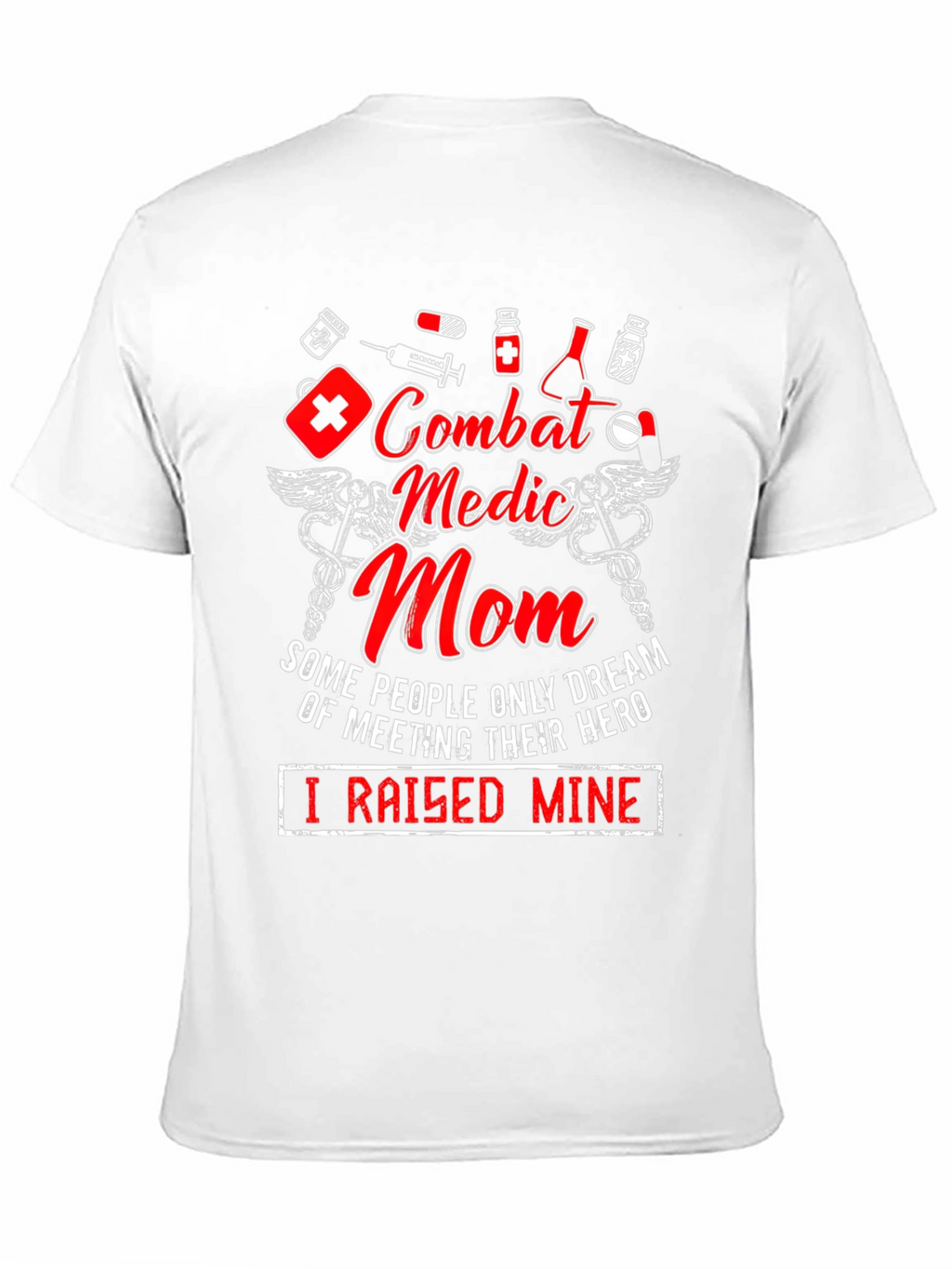 Combat Medic Mom Graphic Tee