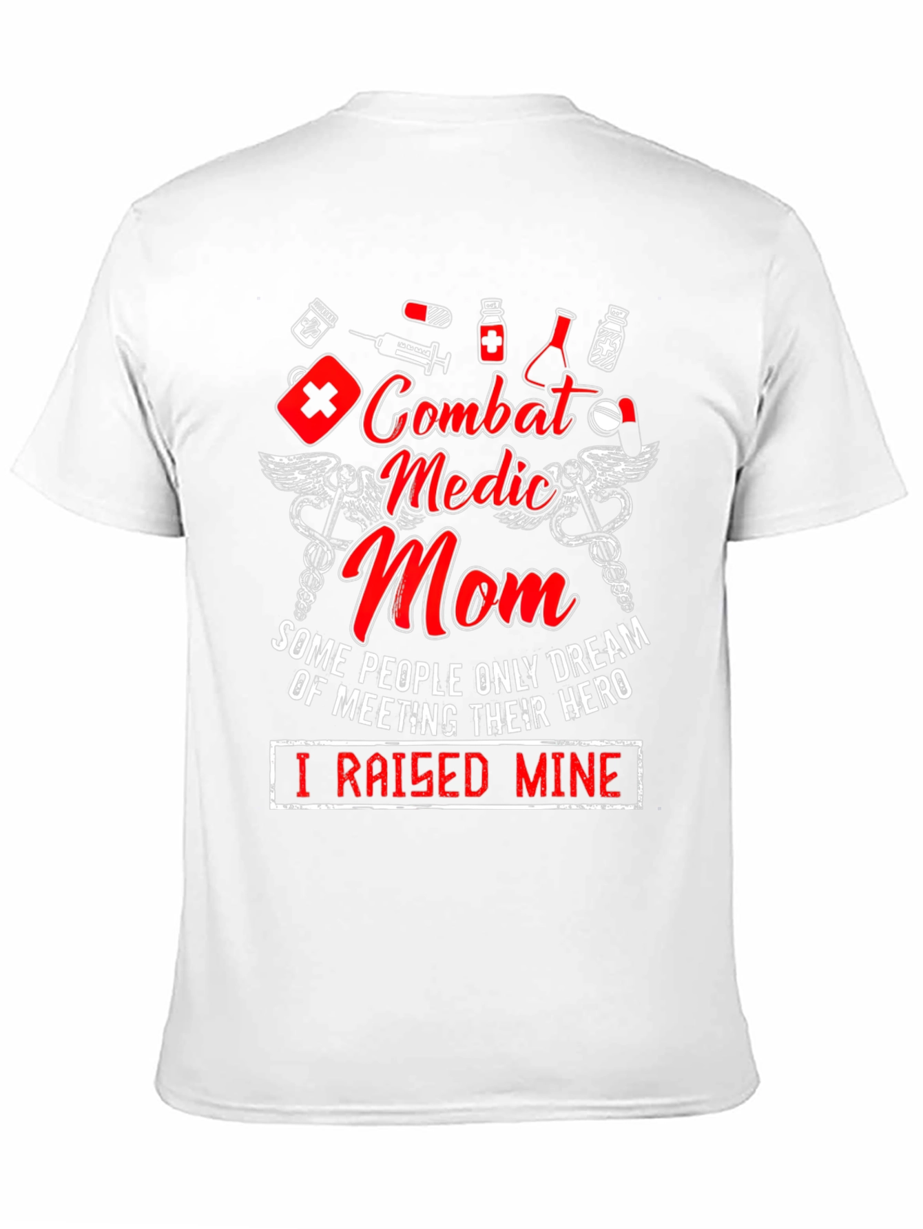 Combat Medic Mom Graphic Tee
