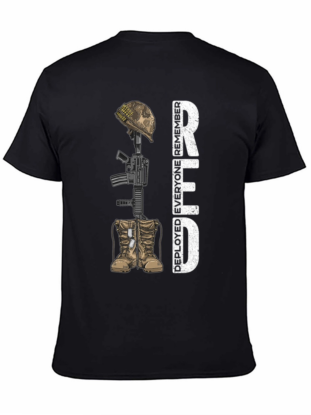Remember Everyone Deployed RED T-Shirt