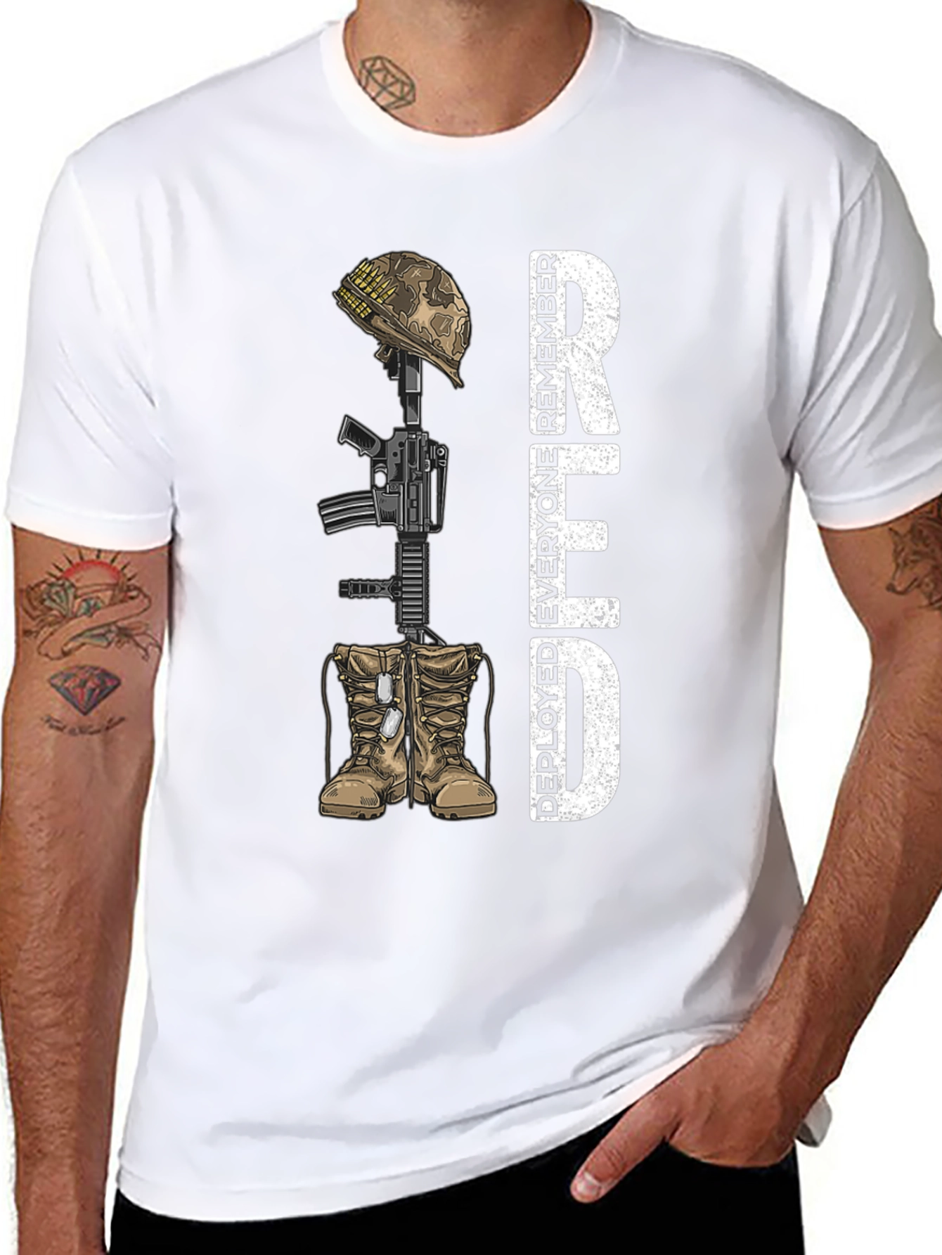 Remember Everyone Deployed RED T-Shirt