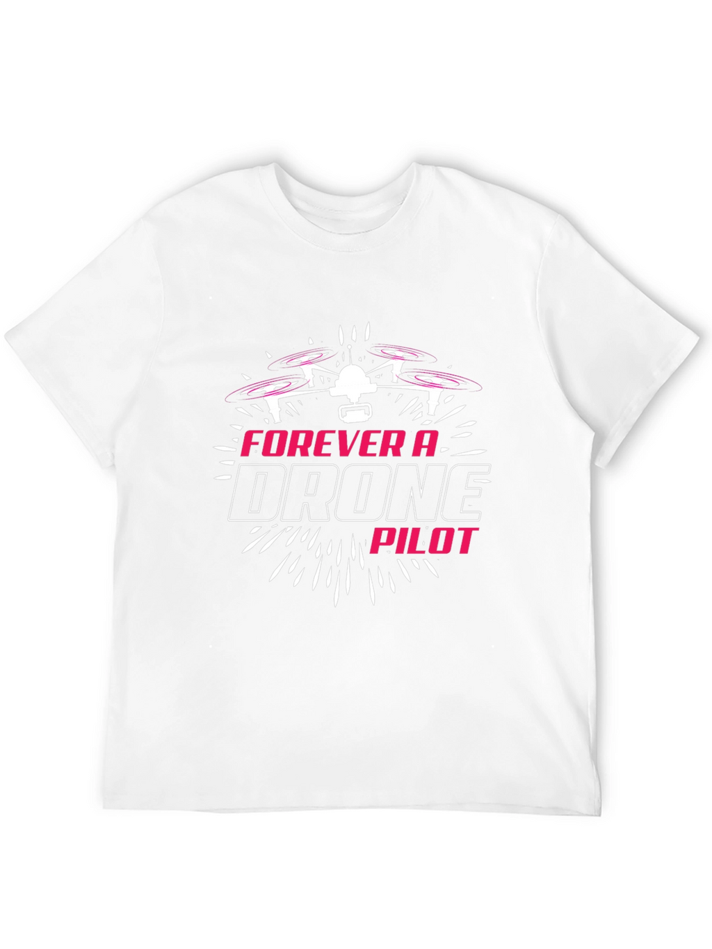 Forever a Drone Pilot Black T-Shirt