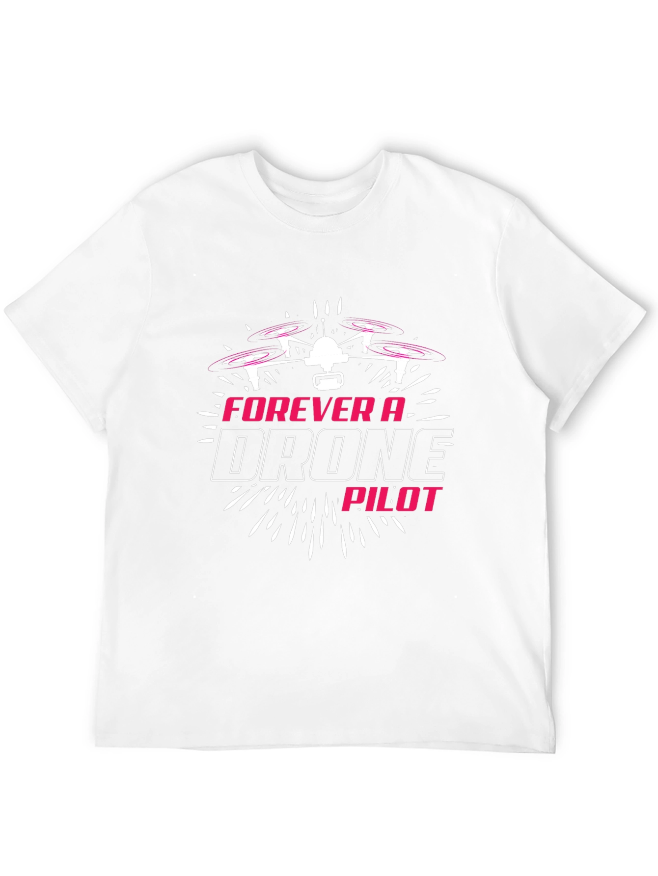 Forever a Drone Pilot Black T-Shirt