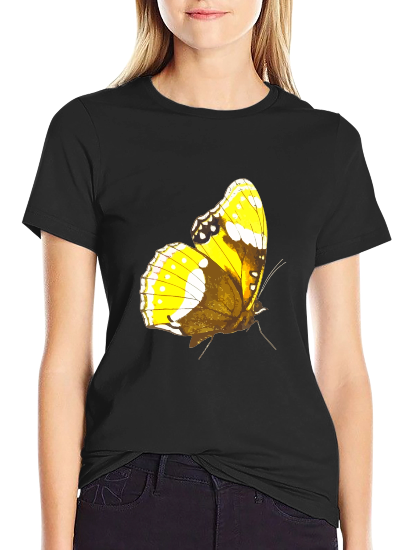 Butterfly Graphic Tee - Premium Cotton Comfort