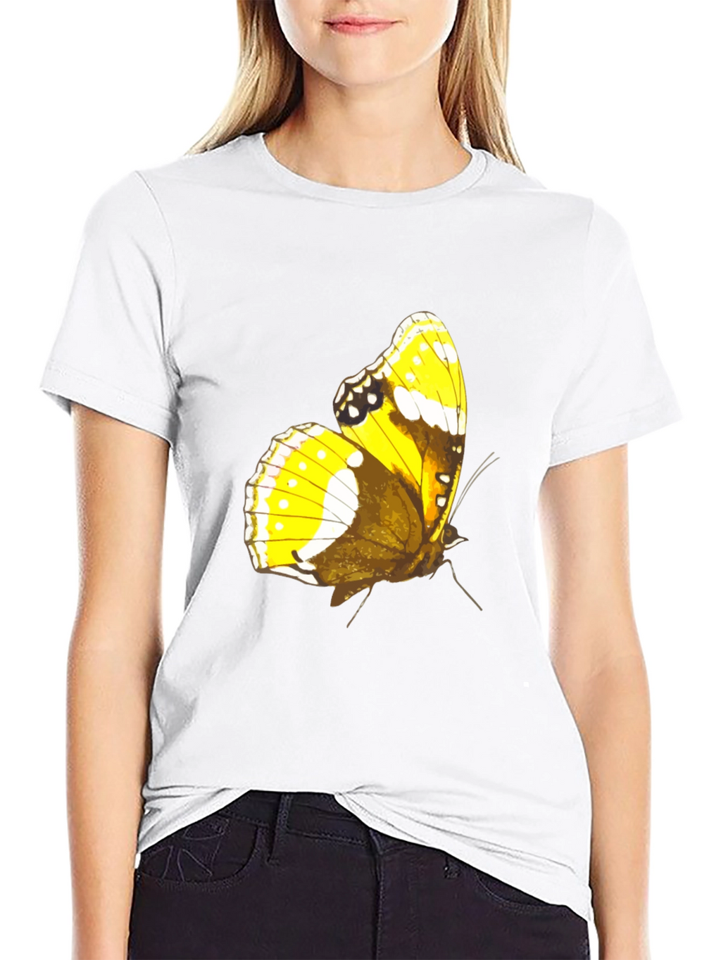 Butterfly Graphic Tee - Premium Cotton Comfort