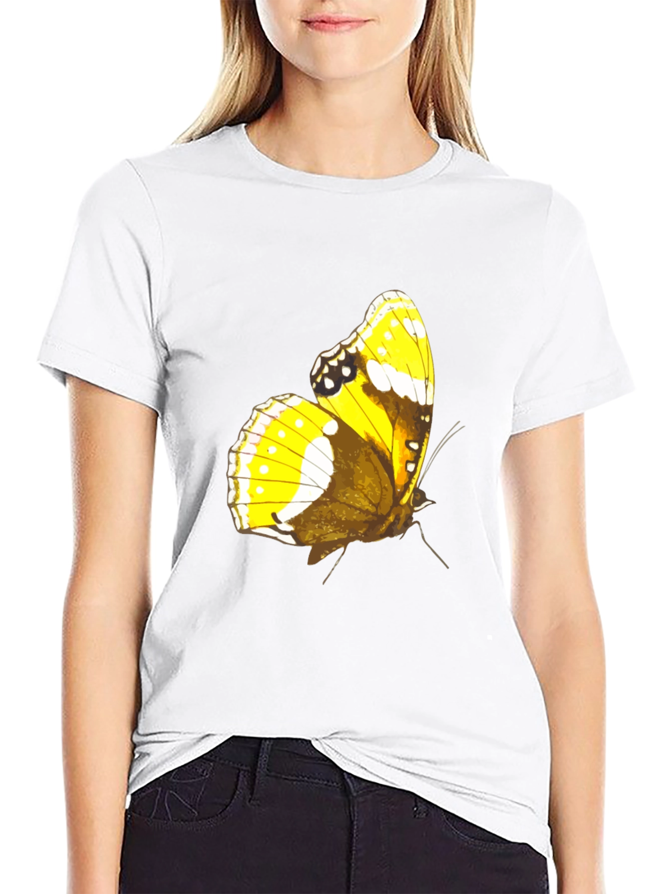 Butterfly Graphic Tee - Premium Cotton Comfort