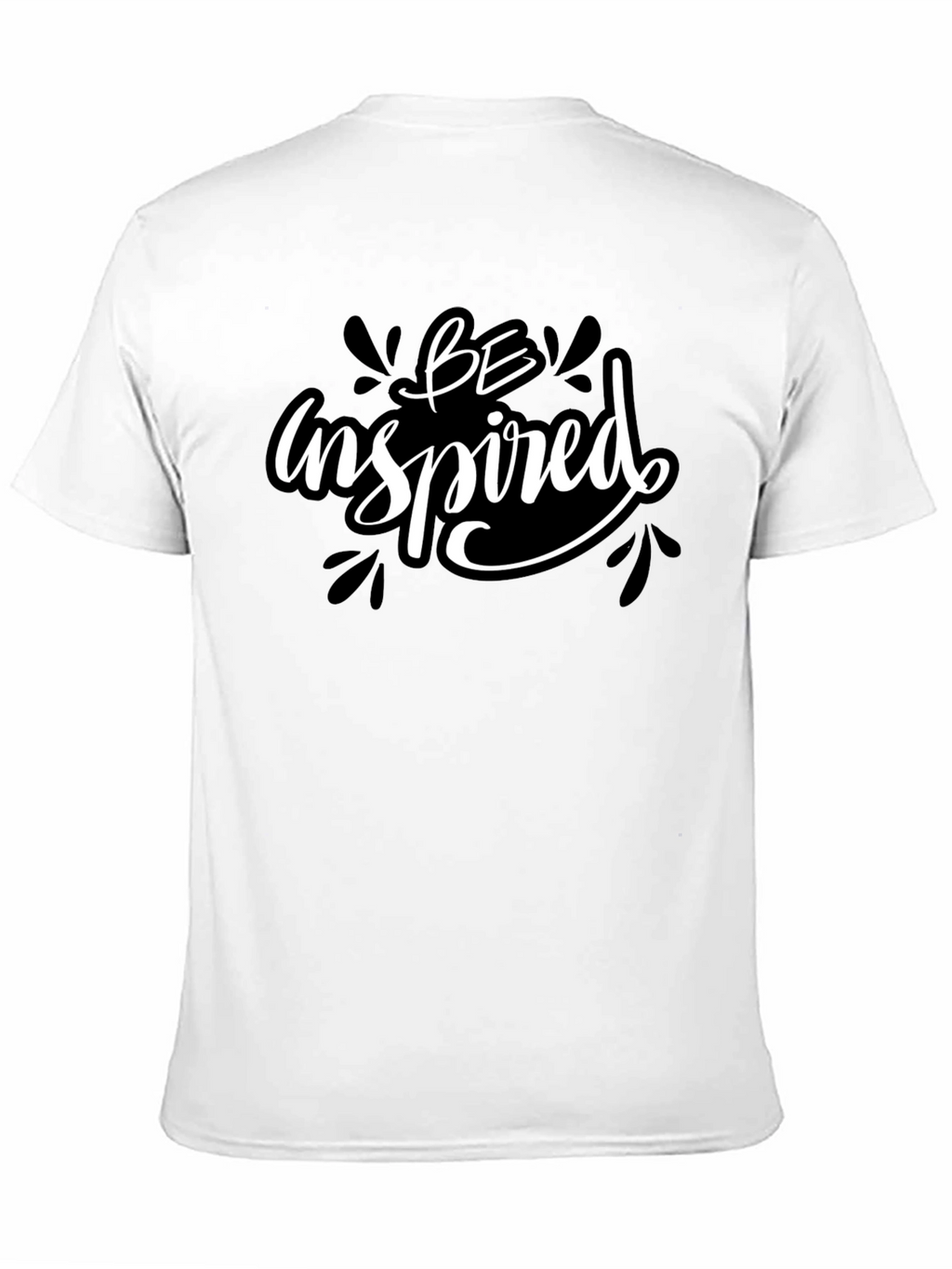 Be Inspired Black Graphic Tee