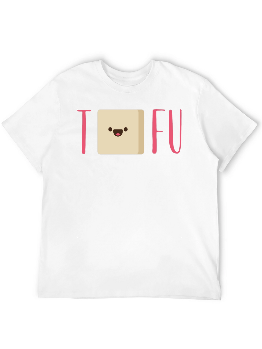 Tofu Graphic Tee - Black Cotton Comfort