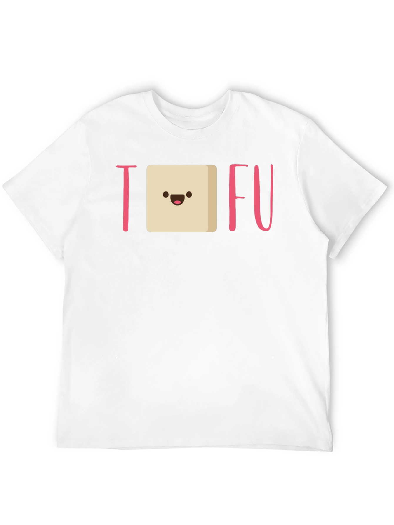 Tofu Graphic Tee - Black Cotton Comfort