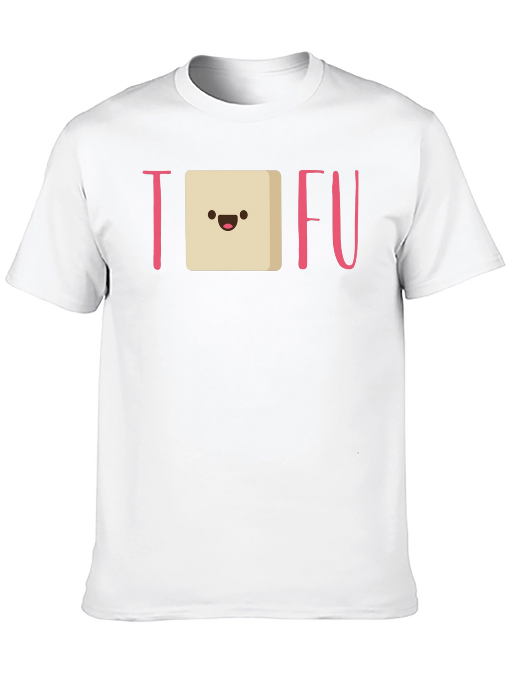 Tofu Graphic Tee - Black Cotton Comfort