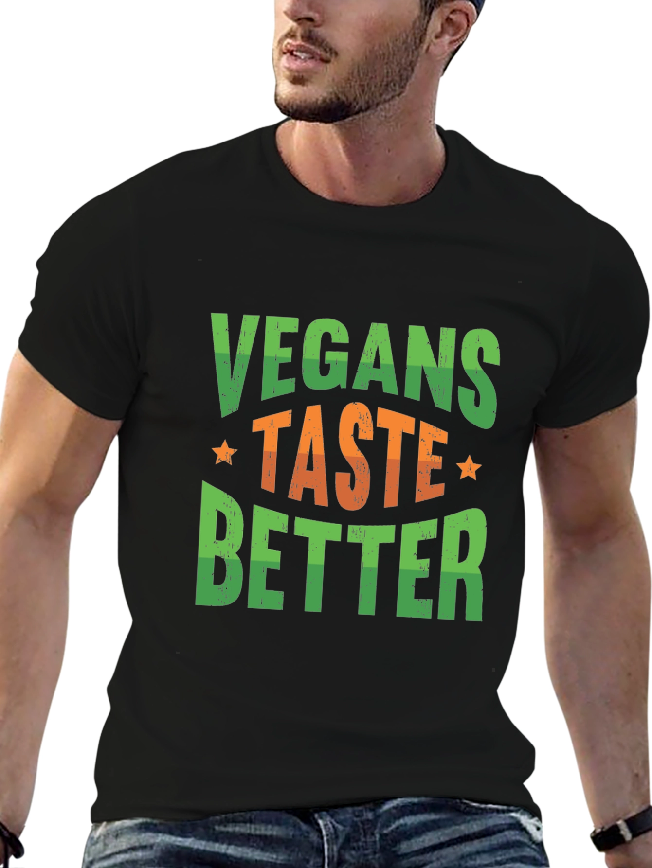 Vegans Taste Better Graphic T-Shirt