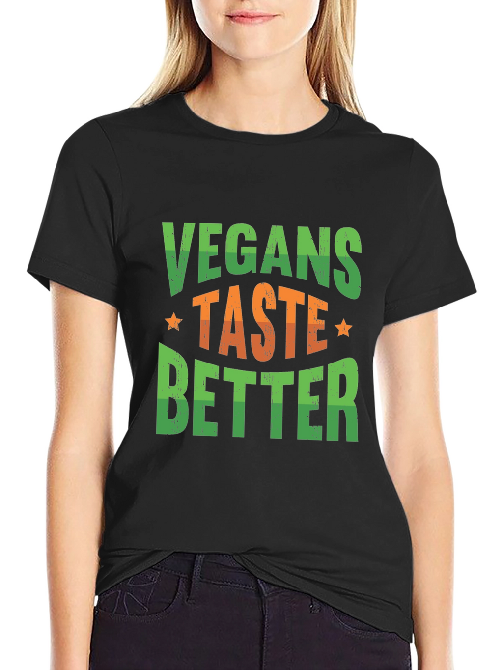 Vegans Taste Better Graphic T-Shirt
